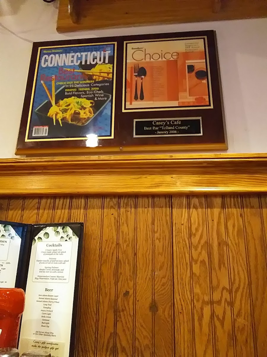 Casey's Cafe Menu - Image 6